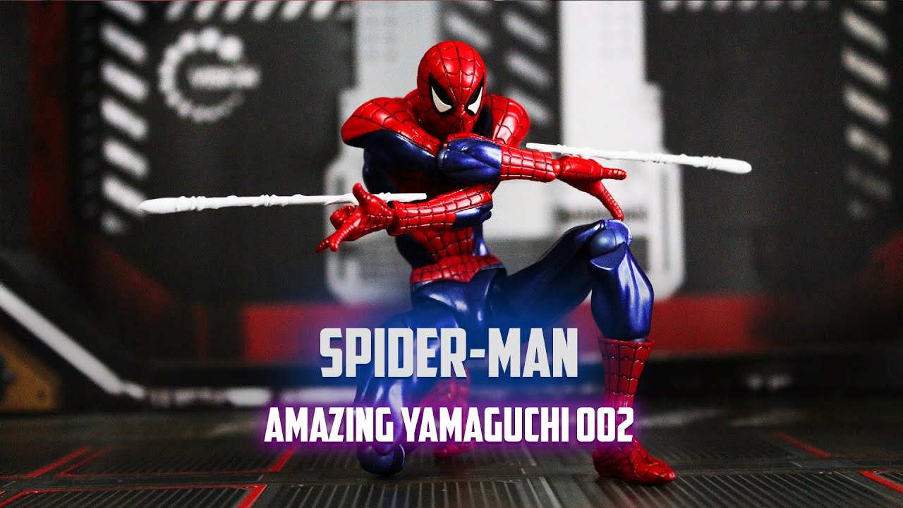 アメコミ Amazing Yamaguchi Spider-Man No.002 Amazing Yamaguchi 002 Spider-Man. 🕷 ¡El más articulado! Review