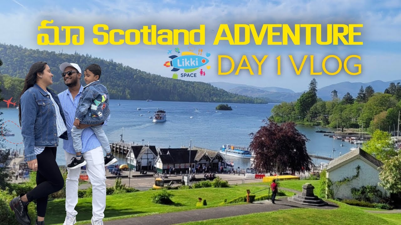 Scotland lo Magic Explore cheddam | My Adventure Travel vlog | Telugu vlog | Likki space 
