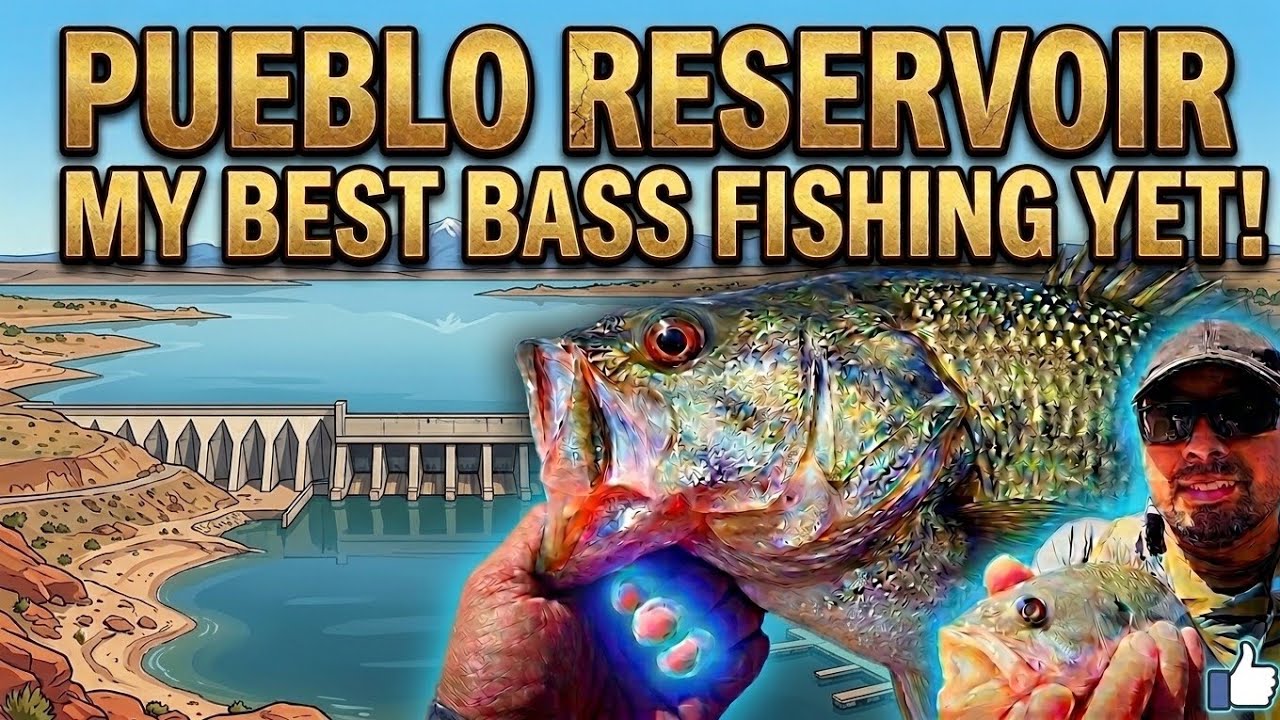 Colorado's Bank Bass Fishing 30 to 40 MPH Winds
