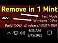 Remove Windows 10 Pro Test Mode Watermark | How to disable or Enable Test Mode | Windows 7,8,10