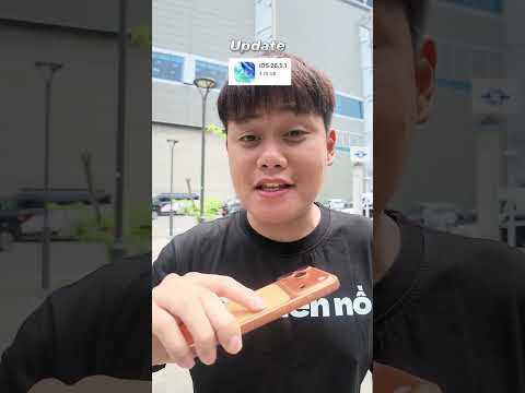 iOS 26.5.1 khắc phục lỗi iPhone không nhận sạc!!!