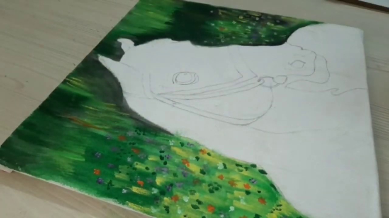 How to paint background for beginners Poster colour tutorial YouTube