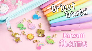 Виниловые подвески в стиле каваи своими руками│Руководство по созданию Cricut Maker