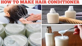 HOW TO MAKE HAIR CONDITIONER |DIY| BEGINNER FRIENDLY| RINSE OFF\WASH OFF HAIR CONDITIONER |HAIR CARE