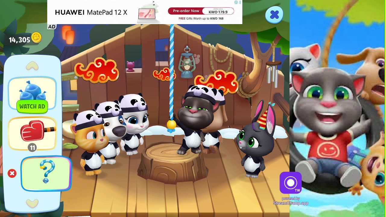 LET’S PLAY TALKING Tom    