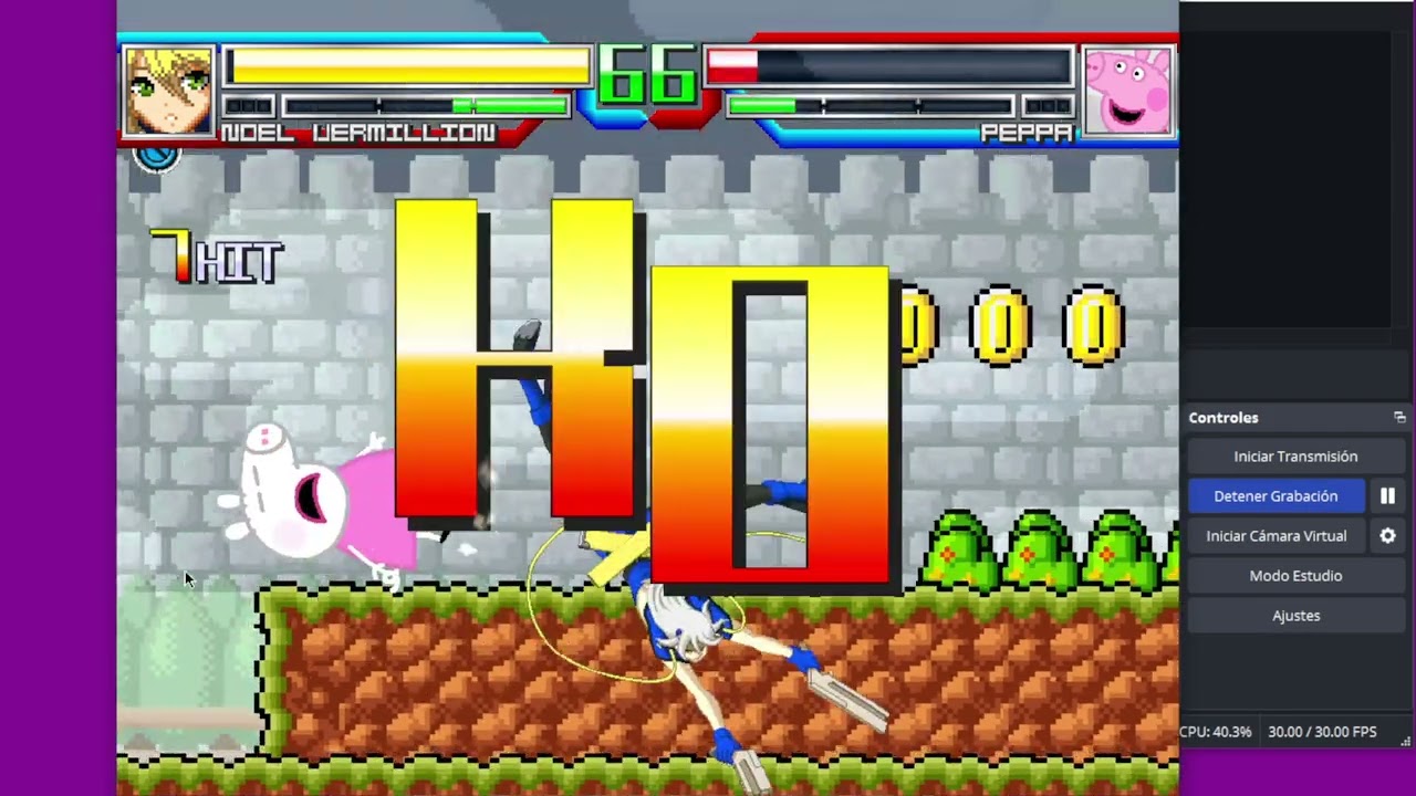 Karane MUGEN Battle #179: Noel Vermillion vs Peppa Pig