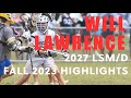 Will lawrence choate  eclipse 27 2023 fall highlights