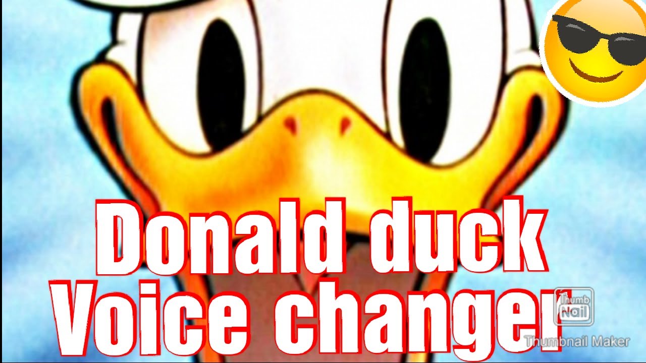 voxal voice changer donald duck