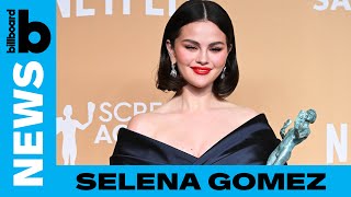 Selena Gomez Wins First Ever SAG Award | Billboard News