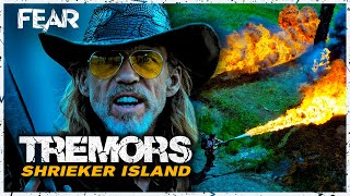 Hunters vs. Shriekers | Tremors: Shrieker Island (2020) | Fear