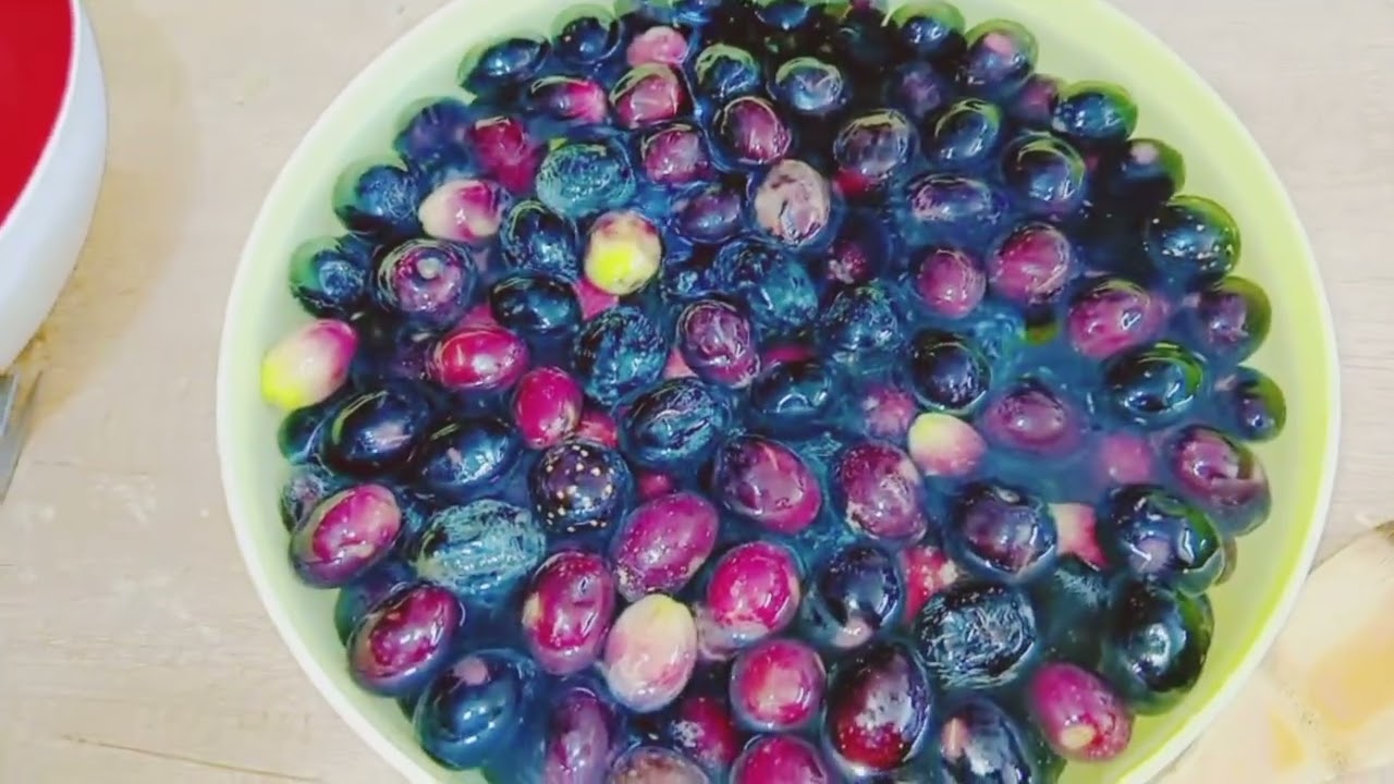 أسهل وأضمن طريقة لتخليل الزيتون الأسود في البيت 👌🫒