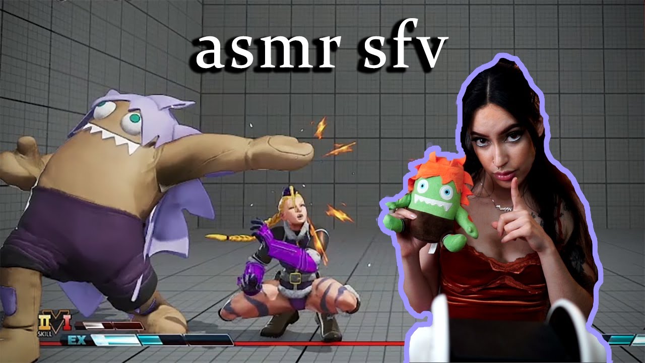 ASMR Arcade Stick | Street Fighter V Ranked : Blanka-chan