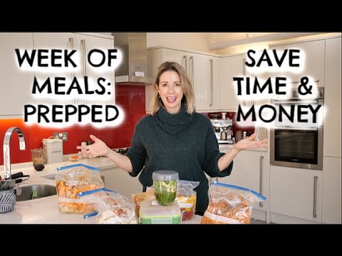 1 WEEK OF MEALS PREPPED | 7 DUMP BAG MEALS | KERRY WHELPDALE - YouTube