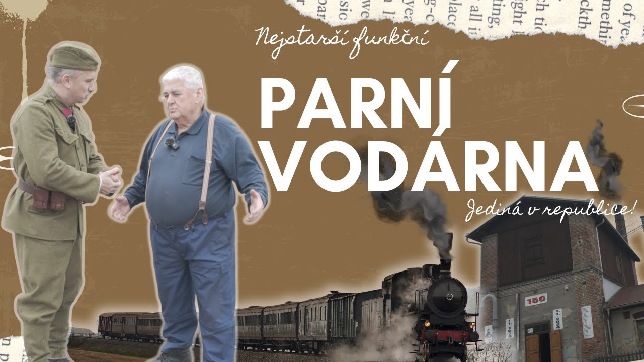 UNIKÁTNÍ 150 let stará PARNÍ VODÁRNA | Jediná plně funkční v ČR | Ústí nad Labem - Střekov