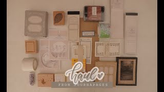 208 STATIONERY HAUL; from Journalpages, washi tapes, paper goods, stamps screenshot 3