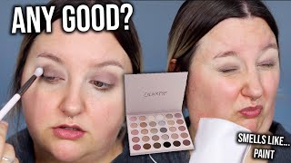TESTING OUT THE NEW COLOURPOP STONE COLD FOX PALETTE.. & STRUGGLING