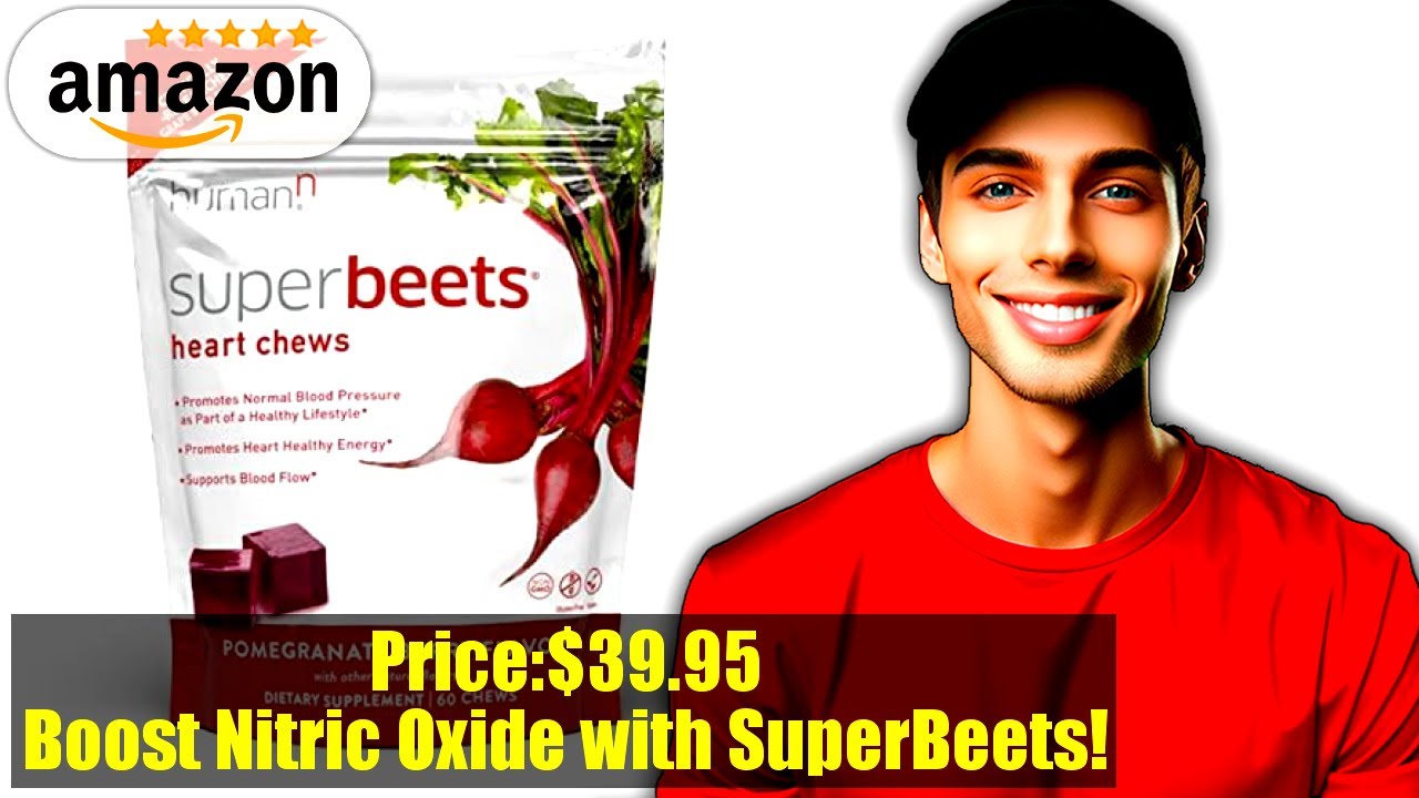 Buy humanN SuperBeets Heart Chews Nitric Oxide Production and Blood