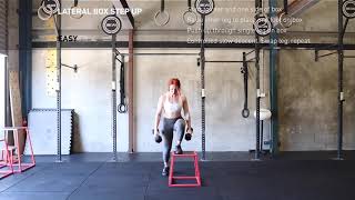 Lateral Box Step Up - Plyometric Box Training