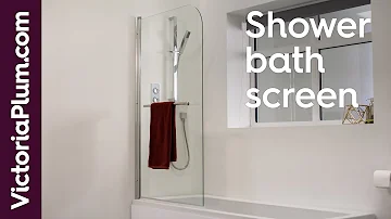 How to fit a shower bath screen | Bathroom installation tips from Victoria Plum