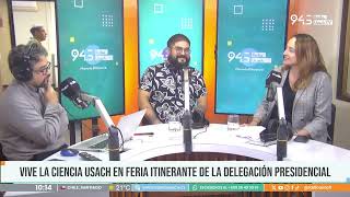 Viva la Ciencia Usach se suma a Feria Itinerante de Delegación Presidencial RM