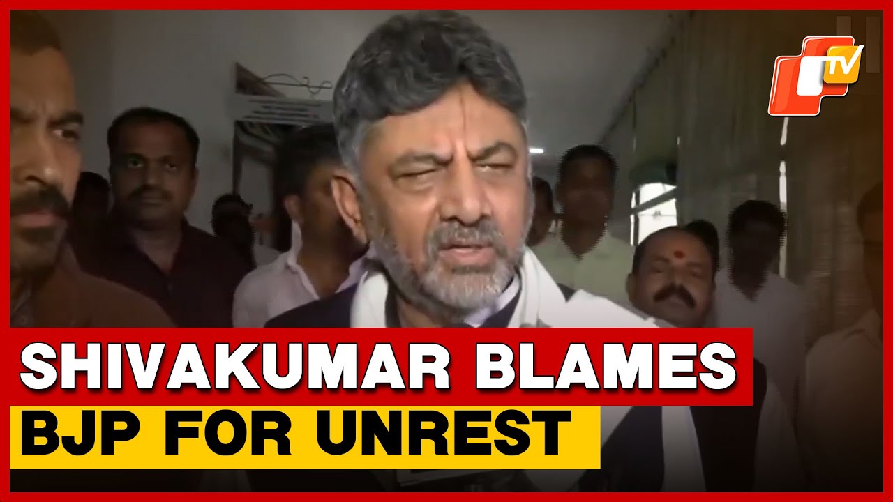 Karnataka DCM DK Shivakumar On BJP Protest & Rahul Gandhi Meeting