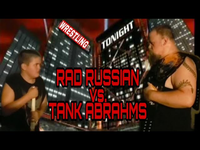 WRESTLING! The Rad Russian  vs.  Tank Abrahms   Full Match   WORLD HEAVYWEIGHT CHAMPIONSHIP! class=