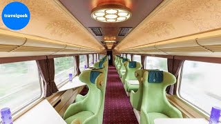 Riding Japan's Brand-New Luxury Train from Kyoto to Osaka | Aoniyoshi