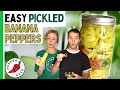 Pickled banana peppers  quick crunchy and easy pepper geek