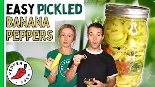 Pickled Banana Peppers  Quick, Crunchy, and Easy! Pepper Geek