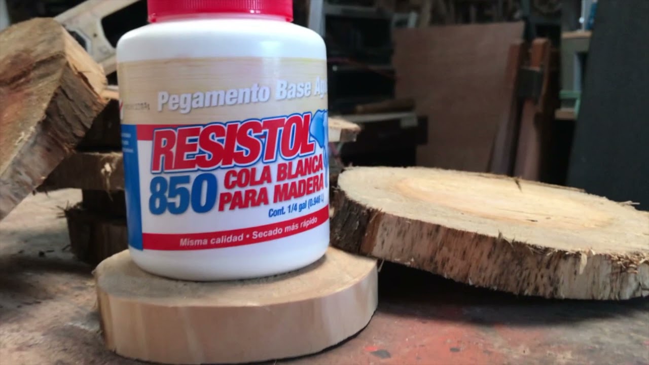 Pegamento Para Madera #850 En 1/4 Marca Resistol Cola Blanca