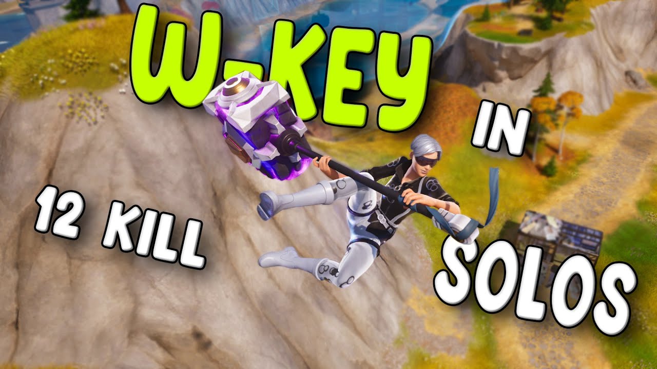 Fortnite - W-key In Solo Arena - YouTube
