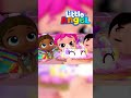 Jill&#39;s Princess Birthday Party | Spa Song | Little Angel And Friends Kid Songs #shorts