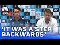 Josh Hannay in despair surrounding the Titans cohesion: NRL Presser | NRL on Nine