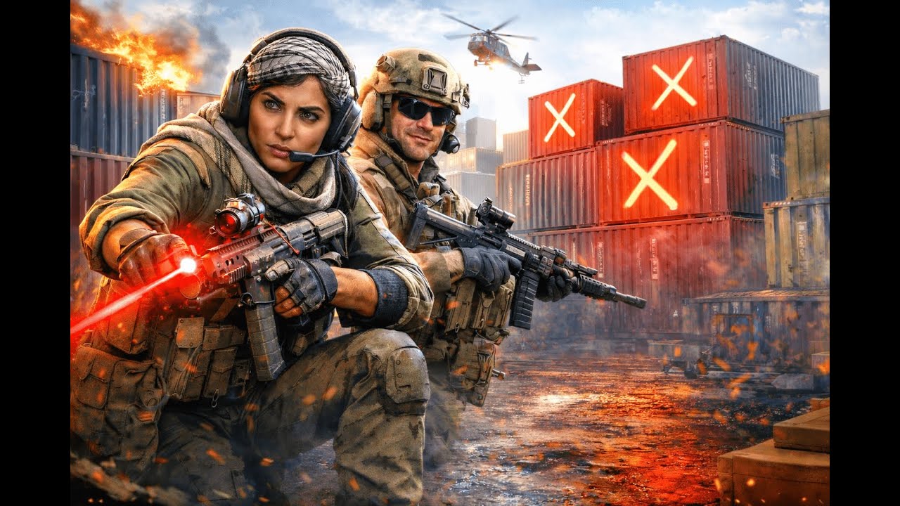 Stealth Invasion at Container Yard | Farah & Graves | call of duty