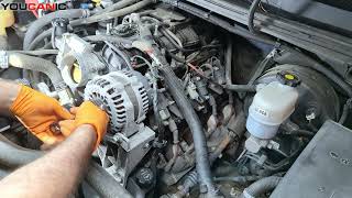 How to Replace Alternator on 2007-2013 Chevy Silverado & GMC Sierra