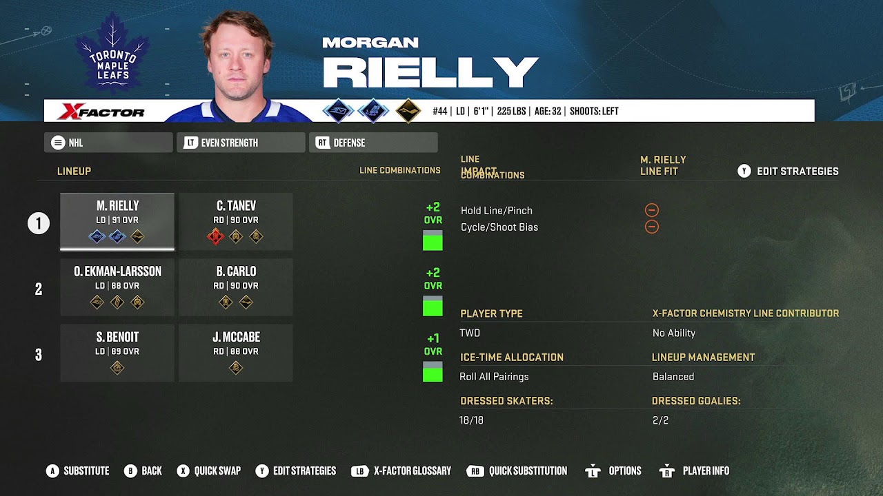 NHL Franchise Mode (not on rookie) CUP final & offseaseon