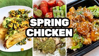 3 Amazing Spring and Summer Chicken Recipes!