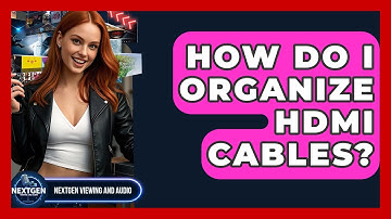 How Do I Organize HDMI Cables? - NextGen Viewing and Audio