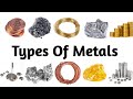 Types Of Metal With Pictures And Names In English Understanding Metals