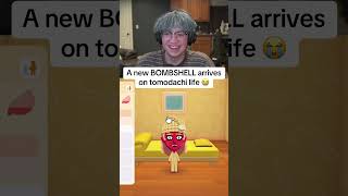 ruby the EVIL mii arrived on the island… #tomodachilife #tomodachilifelivingthedream #comedy #clips