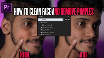 Remove pimples and clean face in 2 minutes in premiere pro