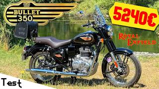 "Test" Royal Enfield produit cette moto depuis 1932 😮 "Bullet 350 de 2024"
