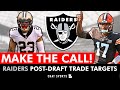 Raiders trade rumors 10 nfl trade candidates las vegas could target after the 2024 nfl draft