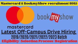 Mastercard Off campus drive for 2021/2022/2023 batch |Latest Internship for Freshers| Jobs 2023