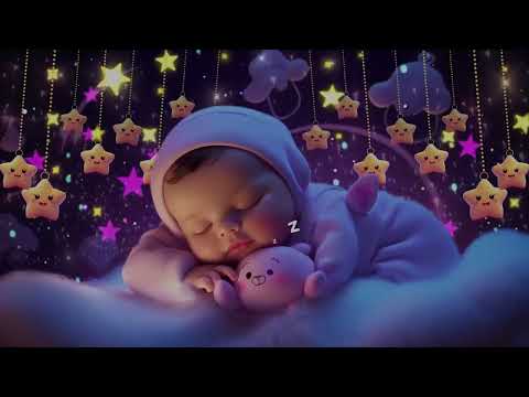 Baby Sleep Music 🌙 Mozart & Brahms Lullaby 🎵 Drift Off Gently with Relaxing Music for Sweet Dreams