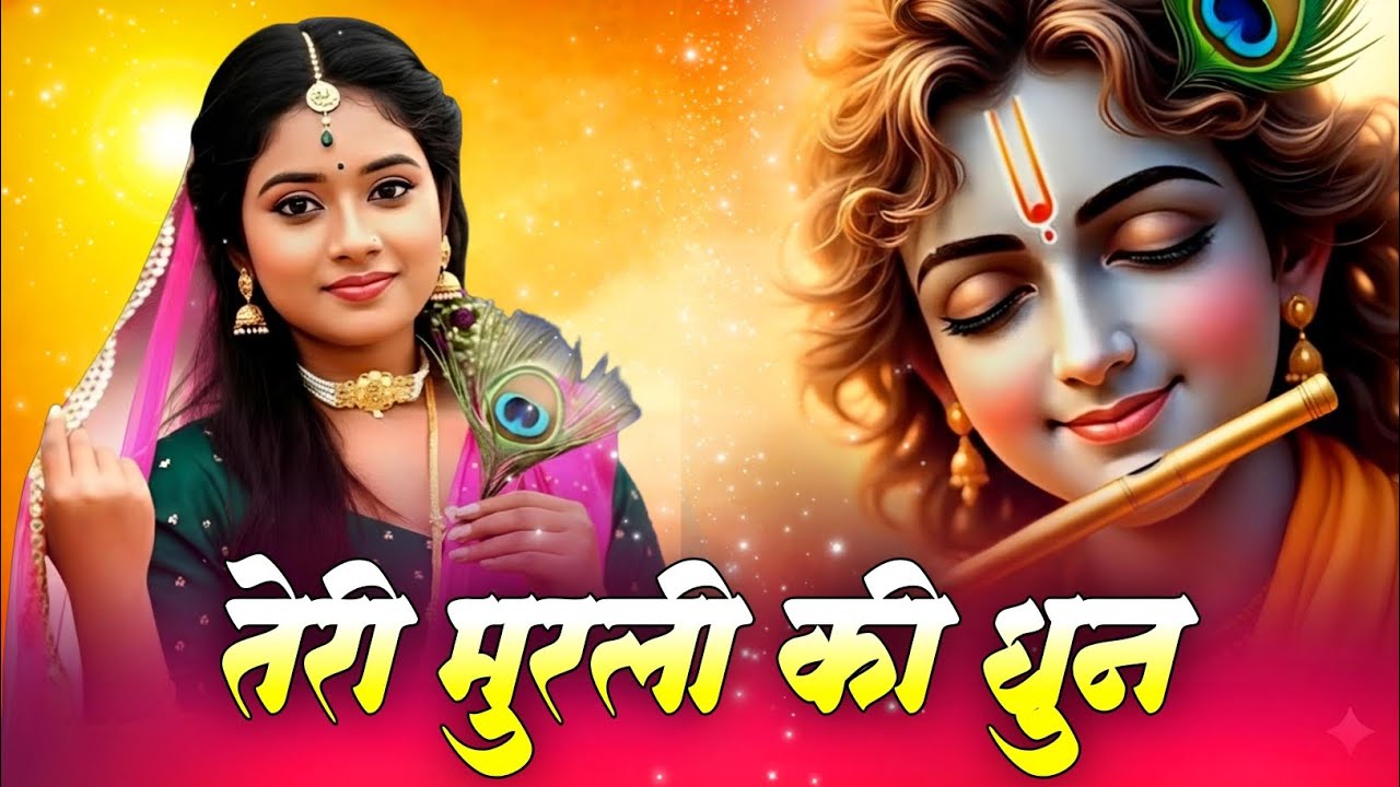 तेरी मुरली की धुन सुनने मैं बरसाने से आयी  Teri Murli Ki Dhun - Most Popular Radha Krishna #bhajan