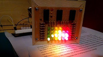 Arduino Controlled Binary Clock