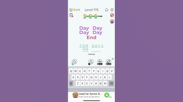 DINGBATS - level 175 (day end)