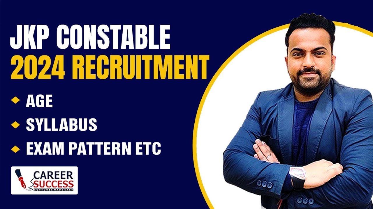 Jkp Test Pattern JKP CONSTABLE 2024 Recruitment ๐Age,Syllabus,Exam Pattern๐Informative ...