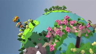 The Planet - Low Poly - Final Version |Cinema4D|